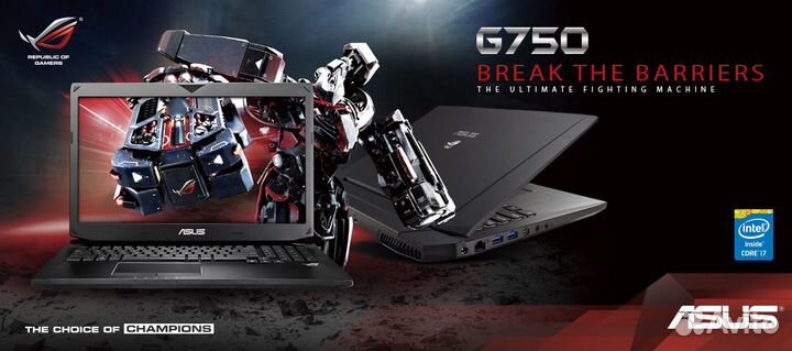 Asus ROG 17.3 i7 4700HQ GTX 765-4GB 1000 GB 8GB