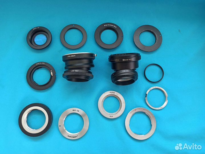 Переходник макросъемка фильтры бленды