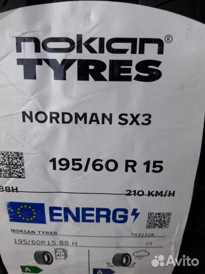 Nokian Tyres Nordman SX3 195/60 R15