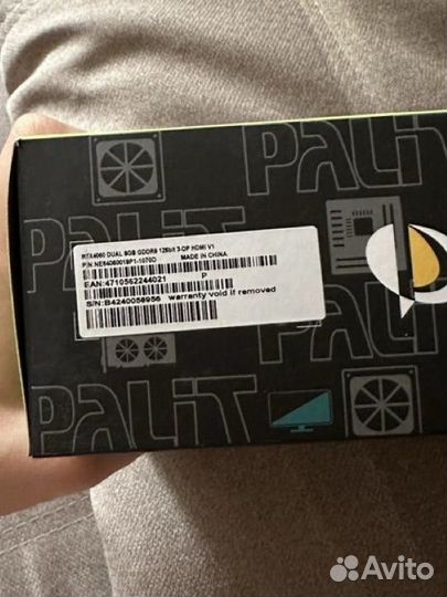 Видеокарта Palit GeForce RTX 4060 dual OC 8GB