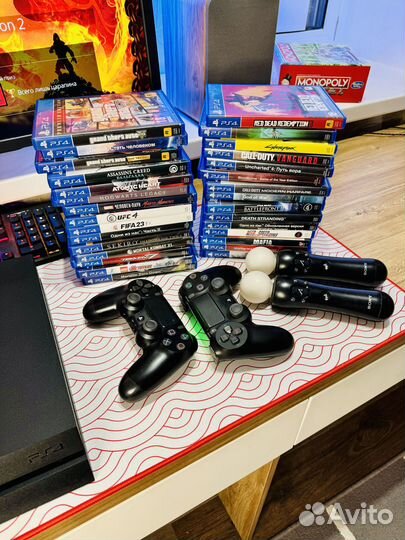 Sony PS4 + 174 игры