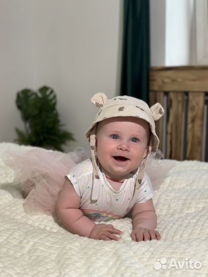 Панамка из муслина