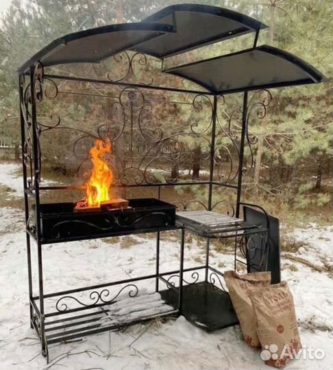 Мангал беседка