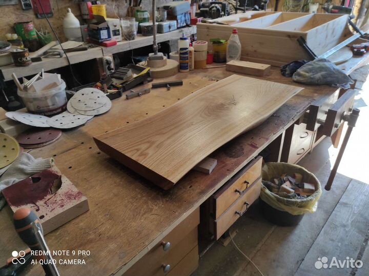 Полки из дуба