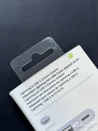 Адаптер Apple Lightning to USB3 Camera Adapter