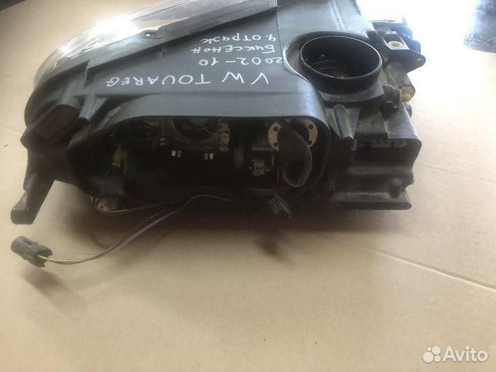 Блок фара фольльсваген туарек