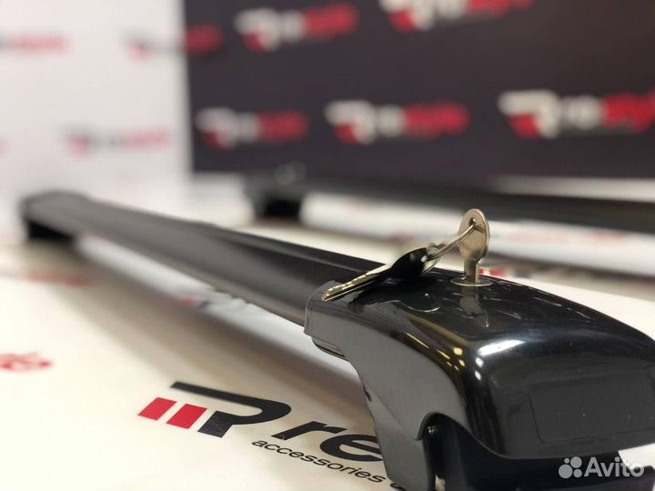 Рейлинги Toyota Land Cruiser Prado 150 Черные P989