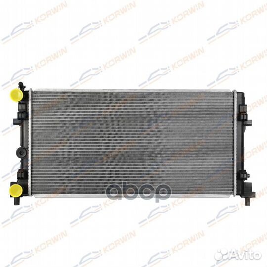 Радиатор охлаждения VW Polo Sed 1.2-1.6 (10-21)