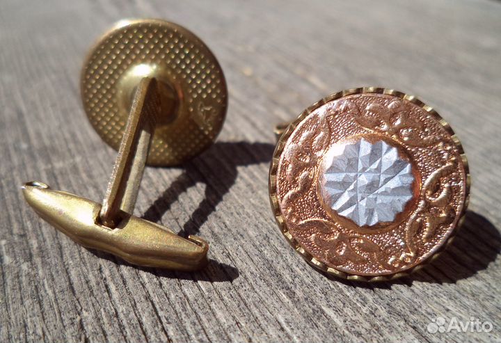 Запонки винтажные, СССР. Цена за 1 пару