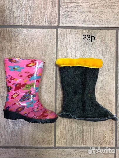 Детские резиновые сапоги 21,23,25,26,27,28,29,30 р