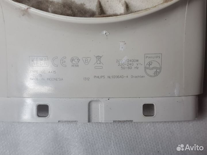 Кнопка спрея утюга Philips GC4415