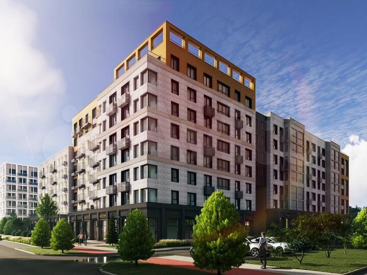 2-к. квартира, 47 м², 1/4 эт.