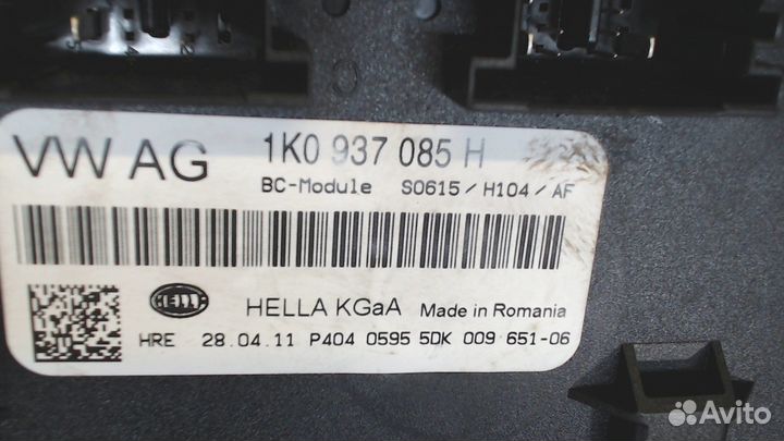 BSM Блок предохранителей Volkswagen Golf 6, 2011