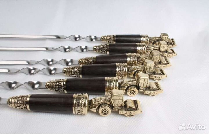 Шампура подарочные ручной работы полиция