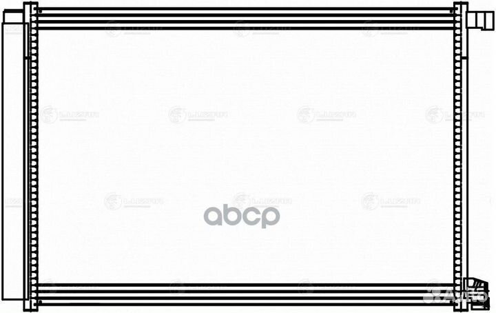 Радиатор кондиц. для а/м Mercedes-Benz E (W213)