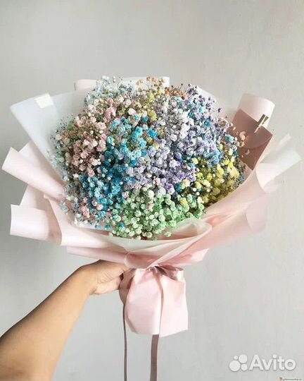 Букет из гипсофилы