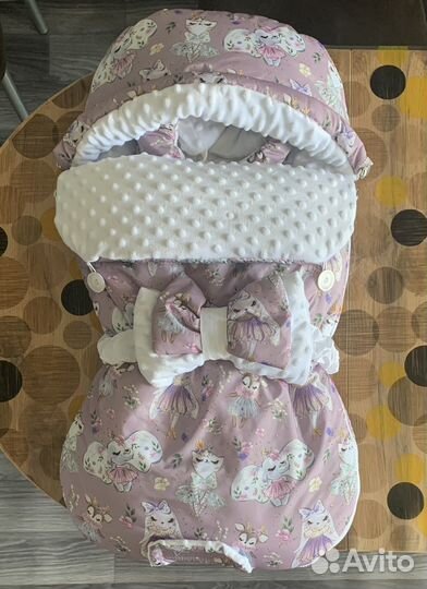 Конверт на выписку для девочки