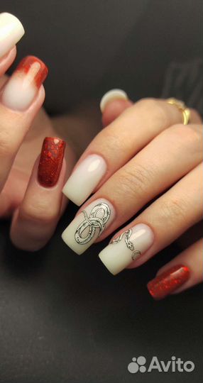 Маникюр с покрытием гель лак. Сормово