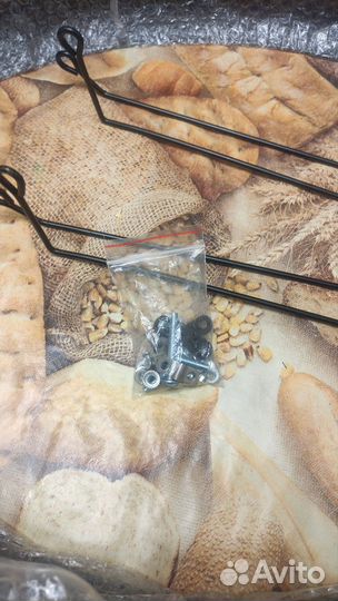 Крылья для велосипеда фэтбайк 26 x 4 черные металл