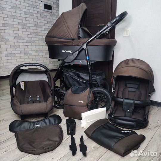 Коляска Verdi Sonic plus 3 в 1