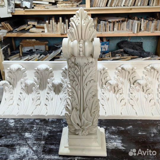 Кронштейн из гипса