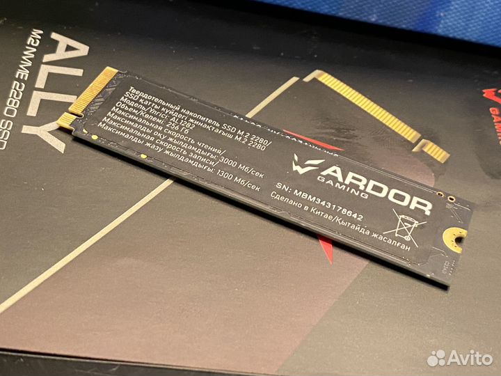 Твердотельный накопитель SSD 256gb