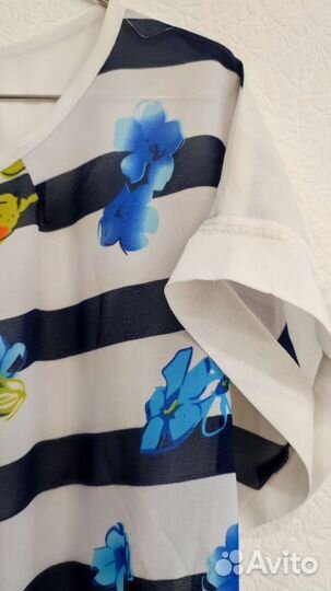 Блузка с коротким рукавом 48 размер