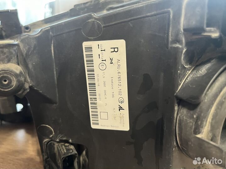 Фара передняя правая volkswagen polo 5