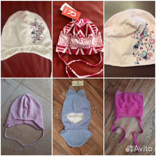 Шапка, шапка-шлем, шапка с помпонами, панама