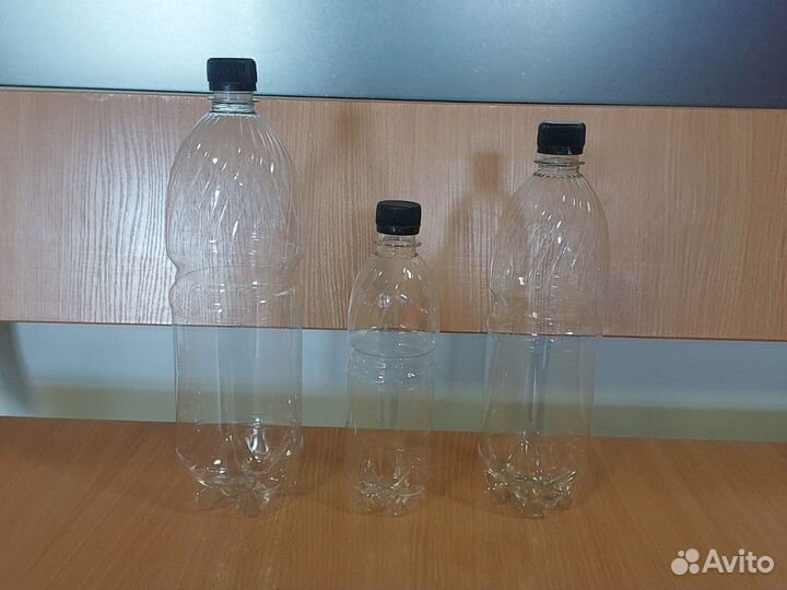 Бутылки пэт новые 1литр