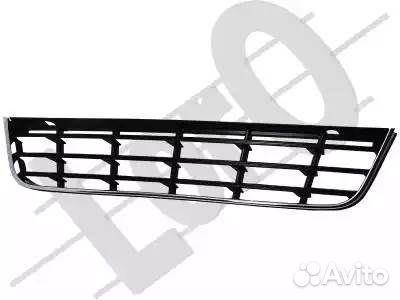Решетка бампера центральная VW: passat B6 05- (хро