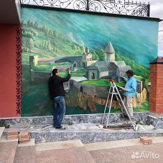 Роспись стен