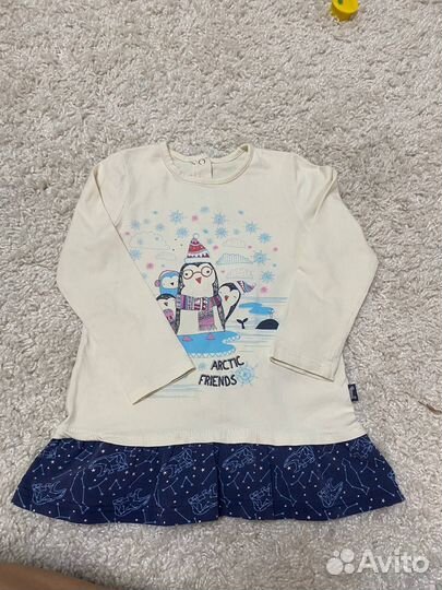 Детские вещи для девочки пакетом 74-92