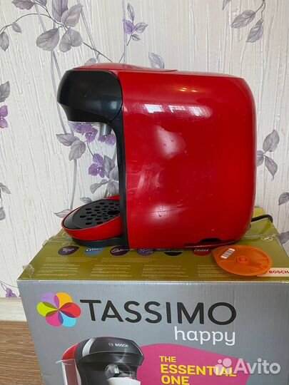 Кофемашина капсульная Bosch Tassimo happy TAS1003