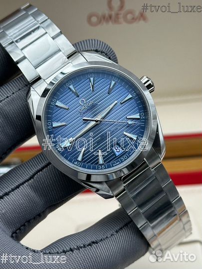 Часы omega seamaster aqua terra 150m summee blue