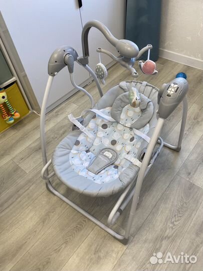 Электрокачели шезлонг