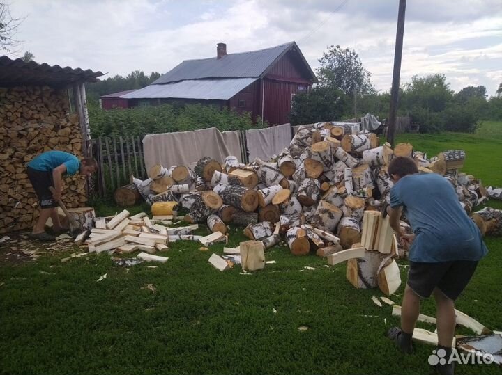 Дрова колотые с доставкой