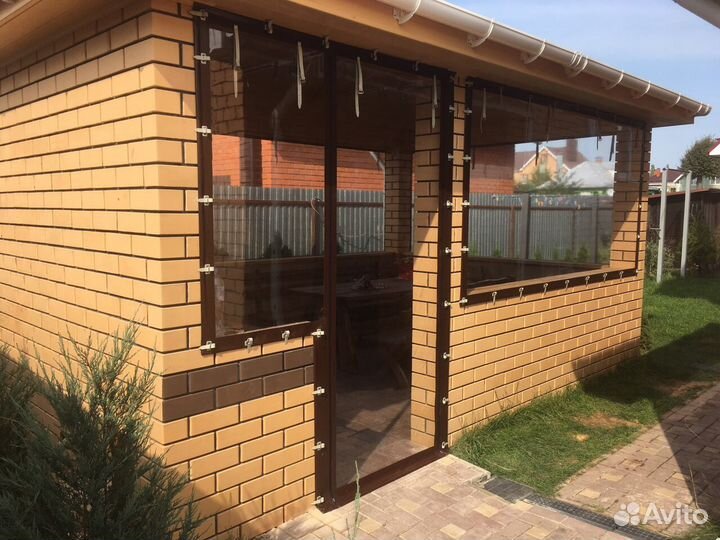 Мягкие окна - для беседок, веранд и террас