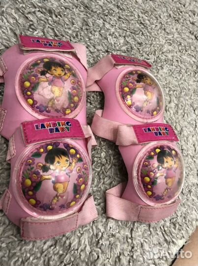 Защита и шлем для девочки