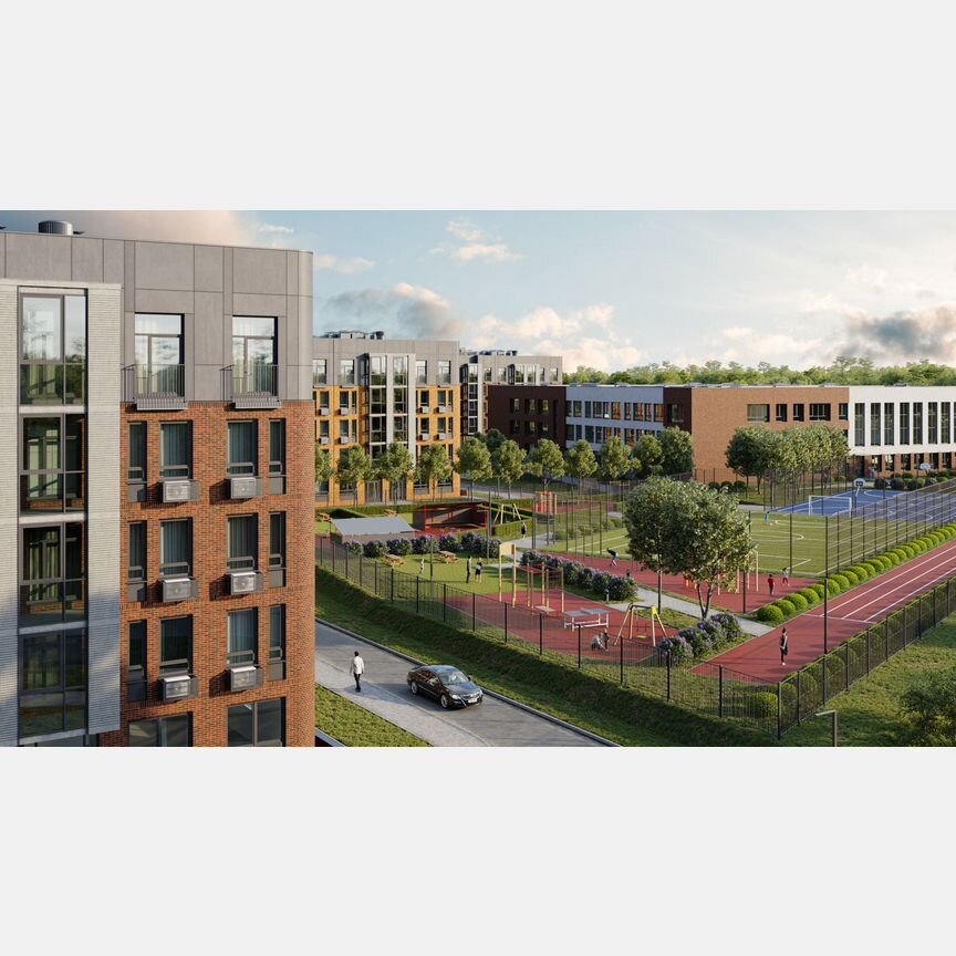 1-к. квартира, 40,7 м², 5/6 эт.