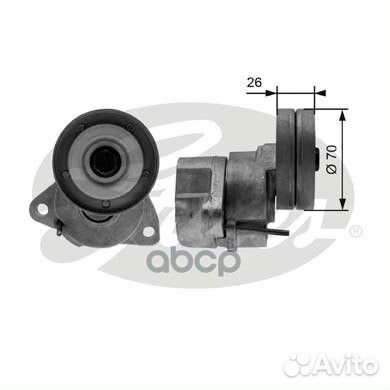 Натяжитель ремня приводного opel/GM T38154 Gates