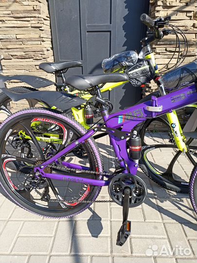 Новые двухподвесные на 26 литых дисках,21 скорость