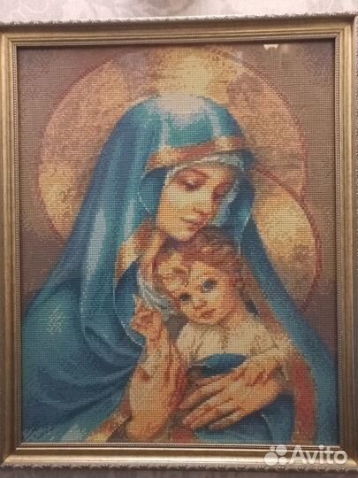 Икона алмазная мозаика