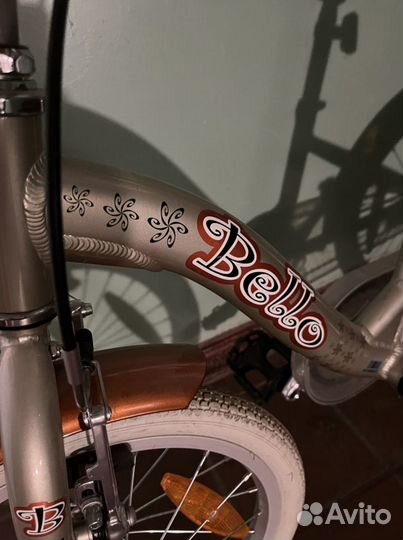 Велосипед новый author bella 16