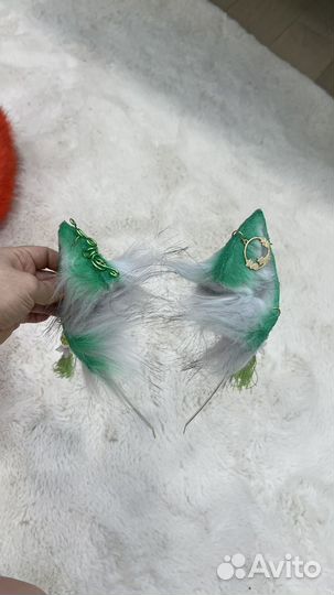 Уши аниме косплей