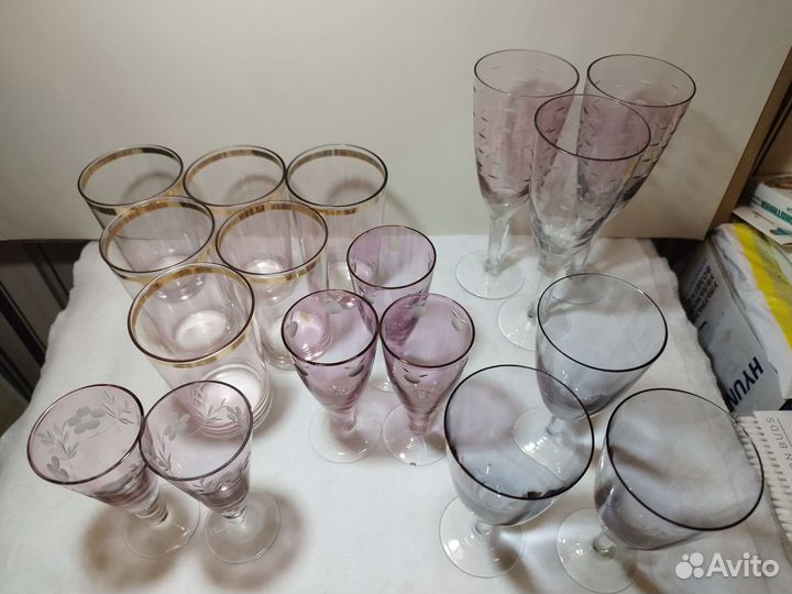 Аметистовое стекло СССР