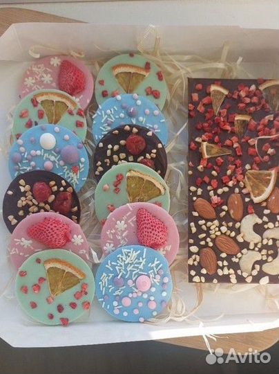 Шоколадка и медианты, подарочный набор