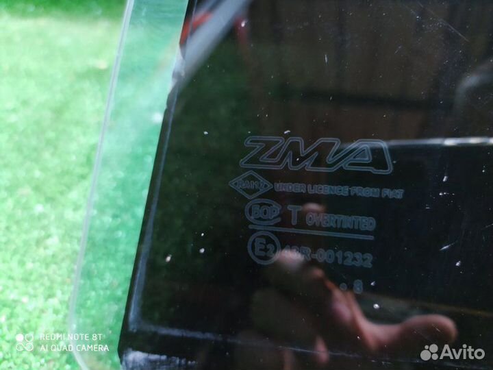 Стекло двери заднее левое Fiat Albea