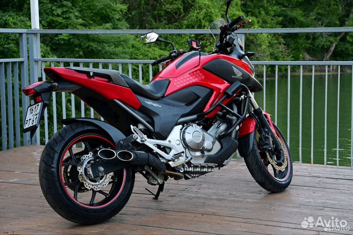 Удлинитель крыла на honda nc 700x