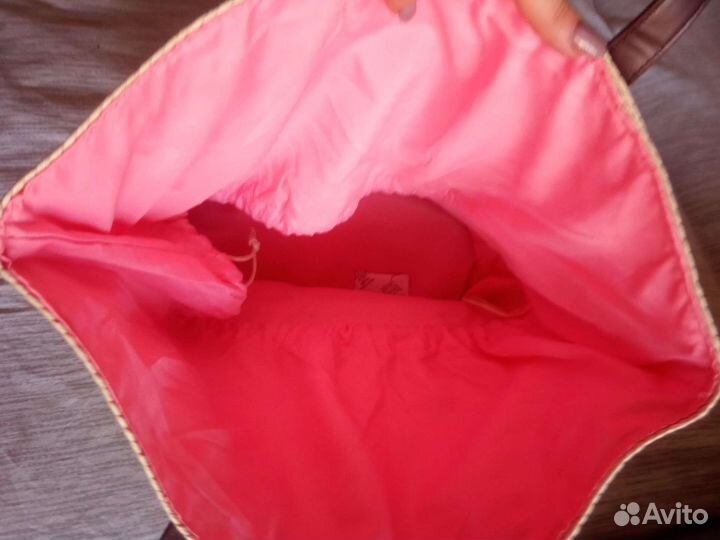 Cумка пляжная соломка